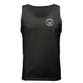 Southern Stoner OG logo mens tank top front in black — Southern lifestyle tank top