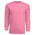 Southern Stoner OG performance long sleeve front in pink — womens lifted lifestyle performance shirt