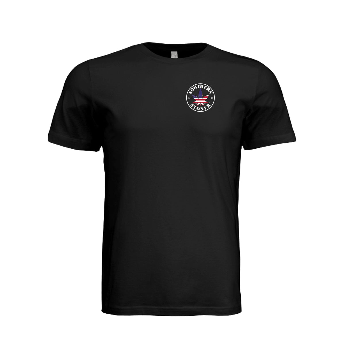 Front view of Southern Stoner® OG Unisex Tee with Southern Stoner® artwork