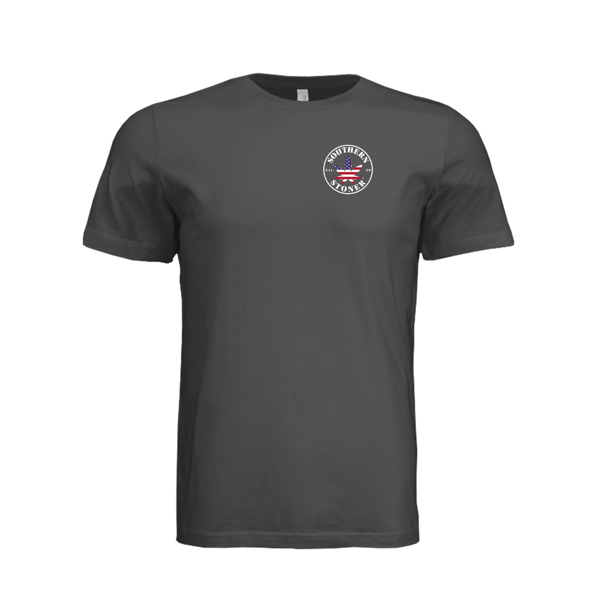 Front view of Southern Stoner® OG Unisex Tee with Southern Stoner® artwork