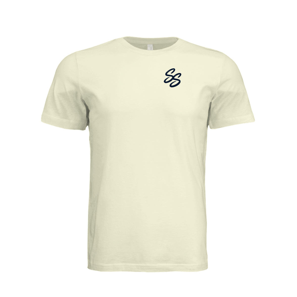 Front view of natural Boat Ramp Therapy Graphic Tee with Southern Stoner® artwork